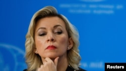Maria Zaharova.