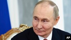 Російський лідер Володимир Путін на Євразійському економічному форумі