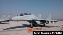 Un avion Mig-29 (fotografie de arhivă)