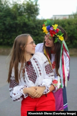 Катерина з мамою