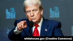 دونالد ترمپ رئیس جمهور ایالات متحده امریکا