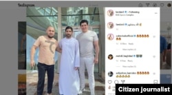 Otabek Umarov shayx Hamdon bin Zayd bilan