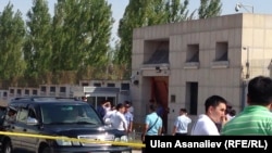 Тасвирҳо аз паёмади таркиш дар Бишкек