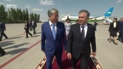 Өзбекстандын президенти Бишкекке келди