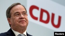 Armin Laschet, kryetar i Unionit Demokristian në Gjermani.