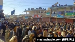 په سده کې هم د امنیتي وضعیت خلکو احتجاج کړی دی. پخوانی انځور