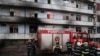 România - imagini după stingerea incendiului de la institutul „Matei Balș”