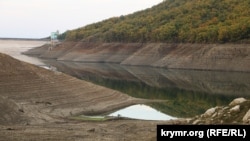 Ізобільненське водосховище, жовтень 2020 року