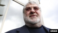 The U.S. Justice Department has filed a civil complaint that accuses Ukrainian billionaires Ihor Kolomoyskiy (above) and Hennadiy Boholyubov of laundering hundreds of millions of dollars from a Kyiv-based bank.