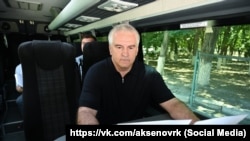 Подконтрольный РФ глава Крыма Сергей Аксенов
