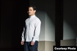 Ahtem Seitablayev «Unutmadıq» hatıra aqşamında. 2021 senesi mayısnıñ 15-i, Herson