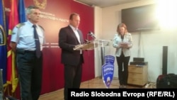 Архивска фотографија: Министерот за внатрешни работи Агим Нухиу