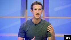 Глава Facebook Марк Цукерберг.