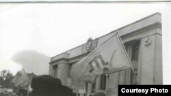 Qırımtatarlarnıñ Ukraina Yuqarı Radası yanında aktsiyası, Kiyev, 1992 senesi