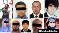 Подозреваемые в организации и исполнении теракта в Посольстве Китая 30 августа.