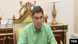 Президент Туркменистана Гурбангулы Бердымухаммедов 