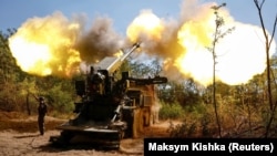 Украинские военные 44-й отдельной артиллерийской бригады ВСУ в Запорожской области, 20 августа 2025 года