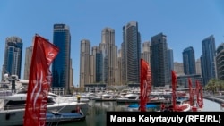 Dubai Marina. 2024 жыл.