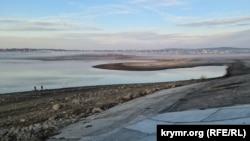 Тайганське водосховище. Крим, 1 лютого 2025 року