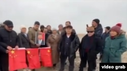 Антикитайская акция в Алматинской области. 13 ноября 2025 года