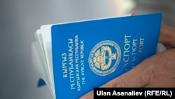 Кыргызстандын паспорту. Иллюстрациялык сүрөт.