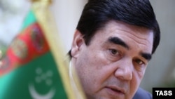 Türkmenistanyň prezidenti Gurbanguly Berdimuhamedow.