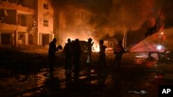 Последствия обстрела в Хайфе, 15 июня 2025 года