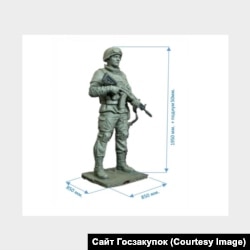 Макет памятника