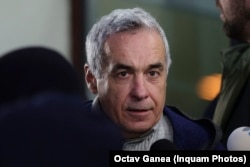 Călin Georgescu, la ieșirea de la audieri.