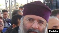 Духовный предводитель армянской общины Турции, Константинопольский патриарх Месроп Мутафян  