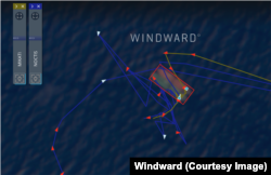 Mikati здійснює перевалку нафти «судно–судно» з іншим санкціонованим судном, Nocturnis, біля узбережжя Єгипту 22 серпня