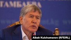 Алмазбек Атамбаев, 24 июля 2017 г.