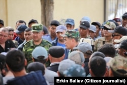 Камчыбек Ташиев Баткенде. 2-май, 2021-жыл.