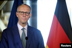 Cancelarul german Friedrich Merz în orașul Turku, Finlanda, pe 27 mai