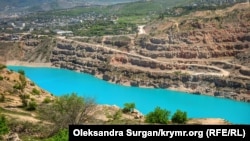 Кадиківський кар'єр у Балаклаві, травень 2021 року