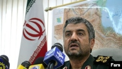 فرمانده سپاه پاسداران ایران طی ماه های گذشته چندین بار از واکنش ایران به حمله احتمالی سخن گفته است. (عکس از فارس)