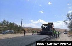 Бишкек-Ош жолу.