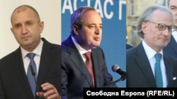 Румен Радев, Анастас Герџиков, Лозан Панов - кандидати за претседател на Бугарија