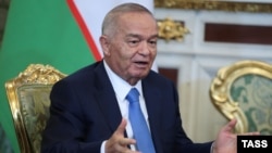 Özbegistanyň prezidenti Yslam Karimow.