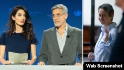 ჯორჯ და ამალ კლუნების ფონდი მზია ამაღლობელის სასამართლოს დღევანდელ სხდომას და მის პატიმრობას ეხმაურება.