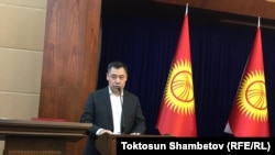 Садыр Жапаров. "Ала-Арча" резиденциясы. 2020-жылдын 10-октябры.