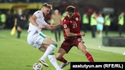 Դրվագ Հայաստան-Իռլանդիա հանդիպումից, Երևան, 9-ը սեպտեմբերի, 2025թ.