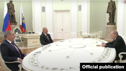 Հայաստանի, Ռուսաստանի և Ադրբեջանի ղեկավարների բանակցությունները Մոսկվայում, 11-ը հունվարի, 2021թ․