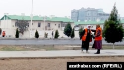 Туркменабат накануне визита президента (Архивное фото)  