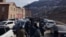 Armenia - Workers of Zangezur Copper-Molybdenum Combine continue their general strike, Kajaran, February 5, 2025.