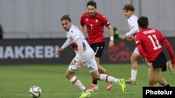 Դրվագ Վրաստան-Հայաստան հանդիպումից, Թբիլիսի, 23-ը մարտի, 2025թ․