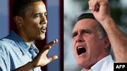 Барак Обама менен Митт Ромни