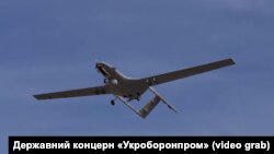 «Байрактар» во время испытаний на Украине.