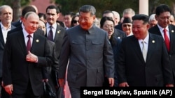 რუსეთის, ჩინეთისა და ჩრდილოეთ კორეის ლიდერები პეკინში, აღლუმზე. 2025 წლის 3 სექტემბერი
