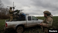 Мобільна група ППО 125-ї окремої важкої механізованої бригади поблизу Куп'янська, 13 листопада 2025 року